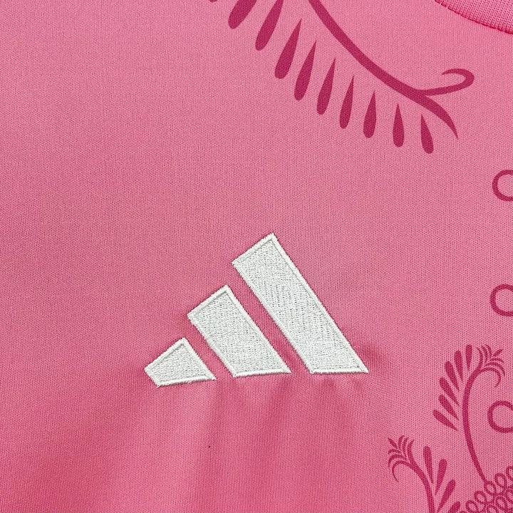 Camisola Argélia futebol rosa 2025 2026