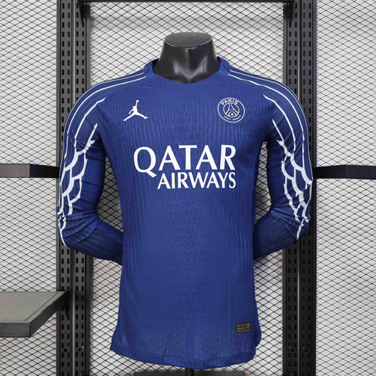 Camisola 24-25 Paris saint germain Fourth Kit Manga Comprida