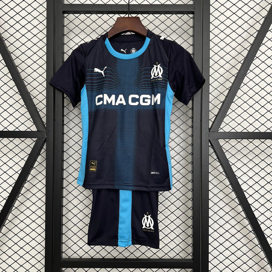 Kit Criança Marseille fora 2025-26
