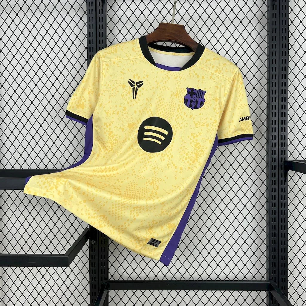 Camisola Futebol FC Barcelona2025 2026 fora Kobe Bryant Mamba