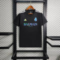 Voetbalshirt Real Madrid voetbal Balmain Zwart 2023 2024