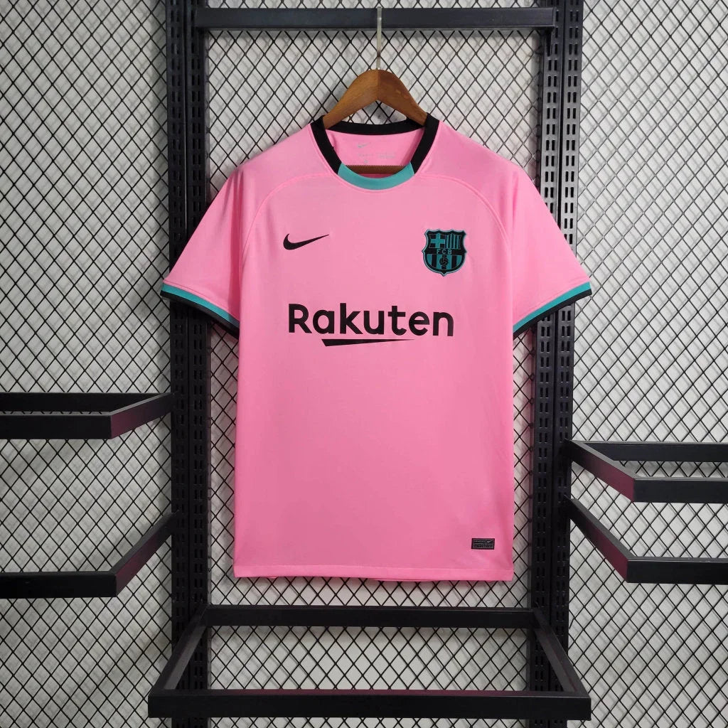 Camisola FC Barcelona 2020 2021 Rosa