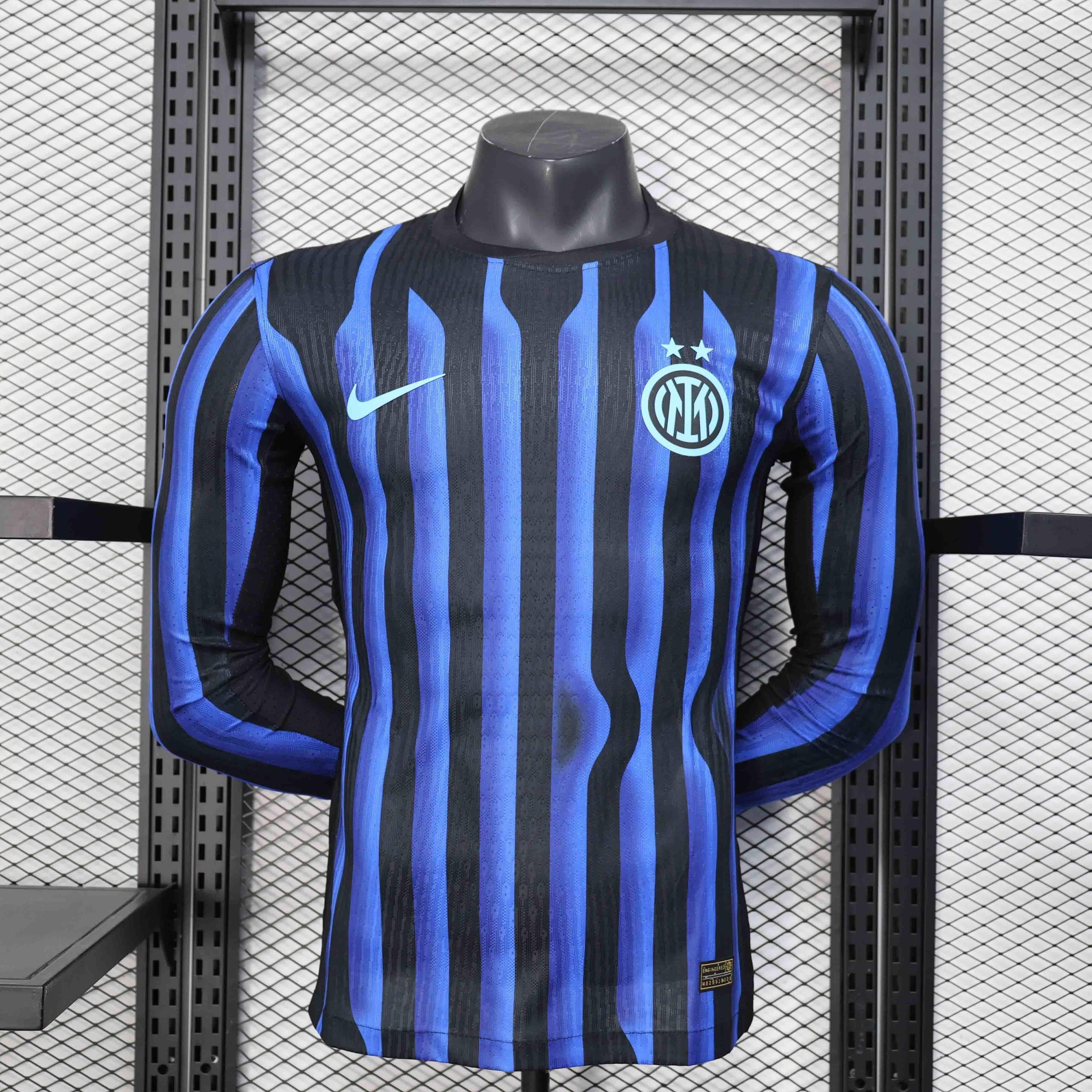 Voetbalshirt Inter Milan lange mouw 2025-26