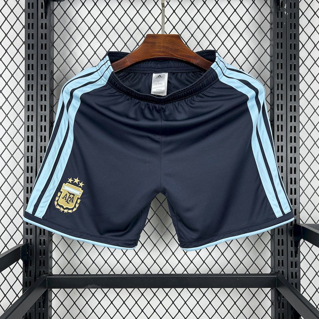 Calções Argentina fora Copa do Mundo 2026