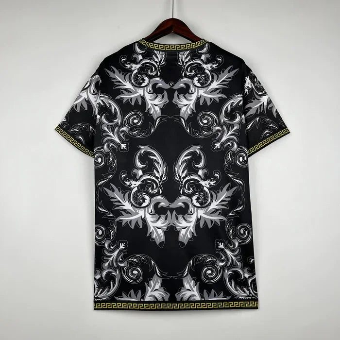 Camisola Itália temporada 2023-2024 collab Versace preto