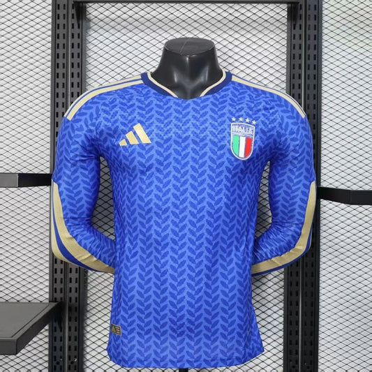 Camisola Itália mangas compridas Copa do Mundo 2026