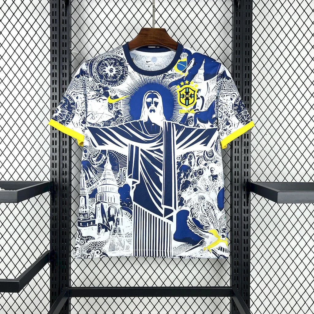Camisola Brasil conceito 2025-26
