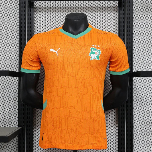 Camisola Costa do Marfim Casa Orange CAN 2025-26