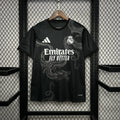 Voetbalshirt Real Madrid voetbal 2024 2025 Zwart