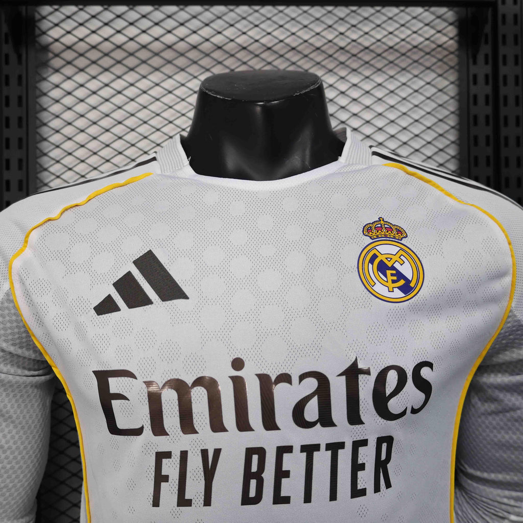Fotballdrakt Real Madrid 2025/26 langærmet
