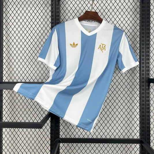 Camisola Argentina futebol 50ème anniversaire 2024 2025
