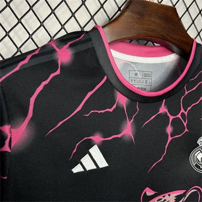Camisola Real Madrid Preto Rosa Panther 2024/25