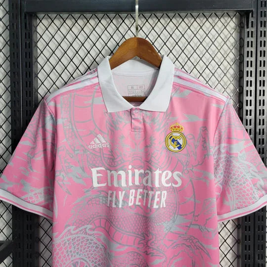Fotballdrakt Real Madrid sesong 2023-2024 spesialedisjon Rosa Drage