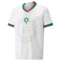Voetbalshirt Marokko seizoen 2022 uit WK wit