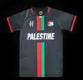 Voetbalshirt Palestina seizoen 2023-2024 speciale editie zwart