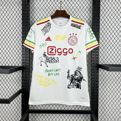 Ajax Amsterdam Bob Marley camisola futebol 2025 2026