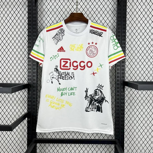 Ajax Amsterdam Bob Marley camisola futebol 2025 2026