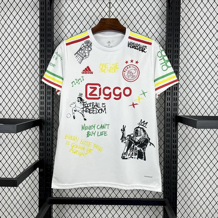 Ajax Amsterdam Bob Marley voetbalshirt 2025 2026