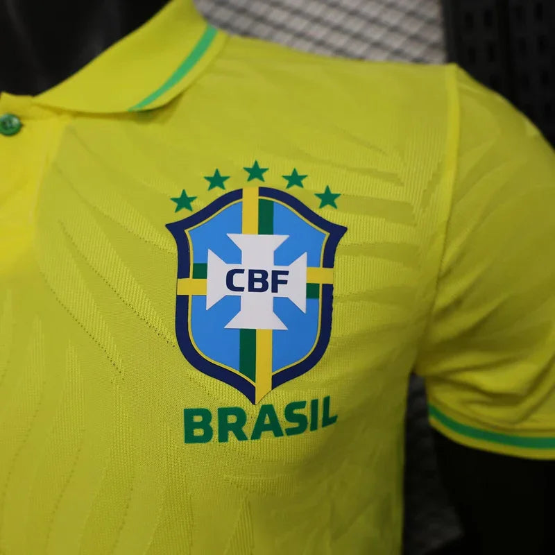 Fotballdrakt Brasil Konsept Grønn & Gul 2025/26