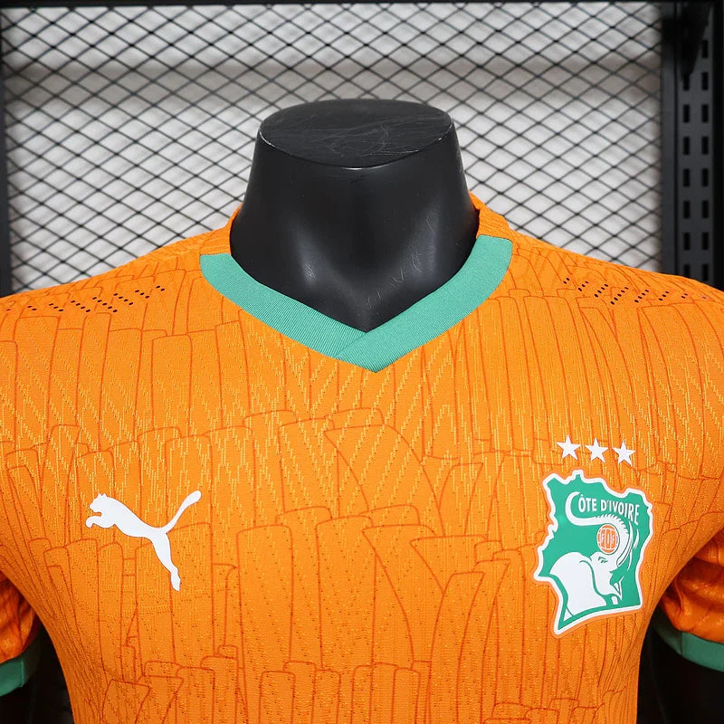 Fotballdrakt Elfenbenskysten Hjemme Oransje Afrika Cup 2025/26