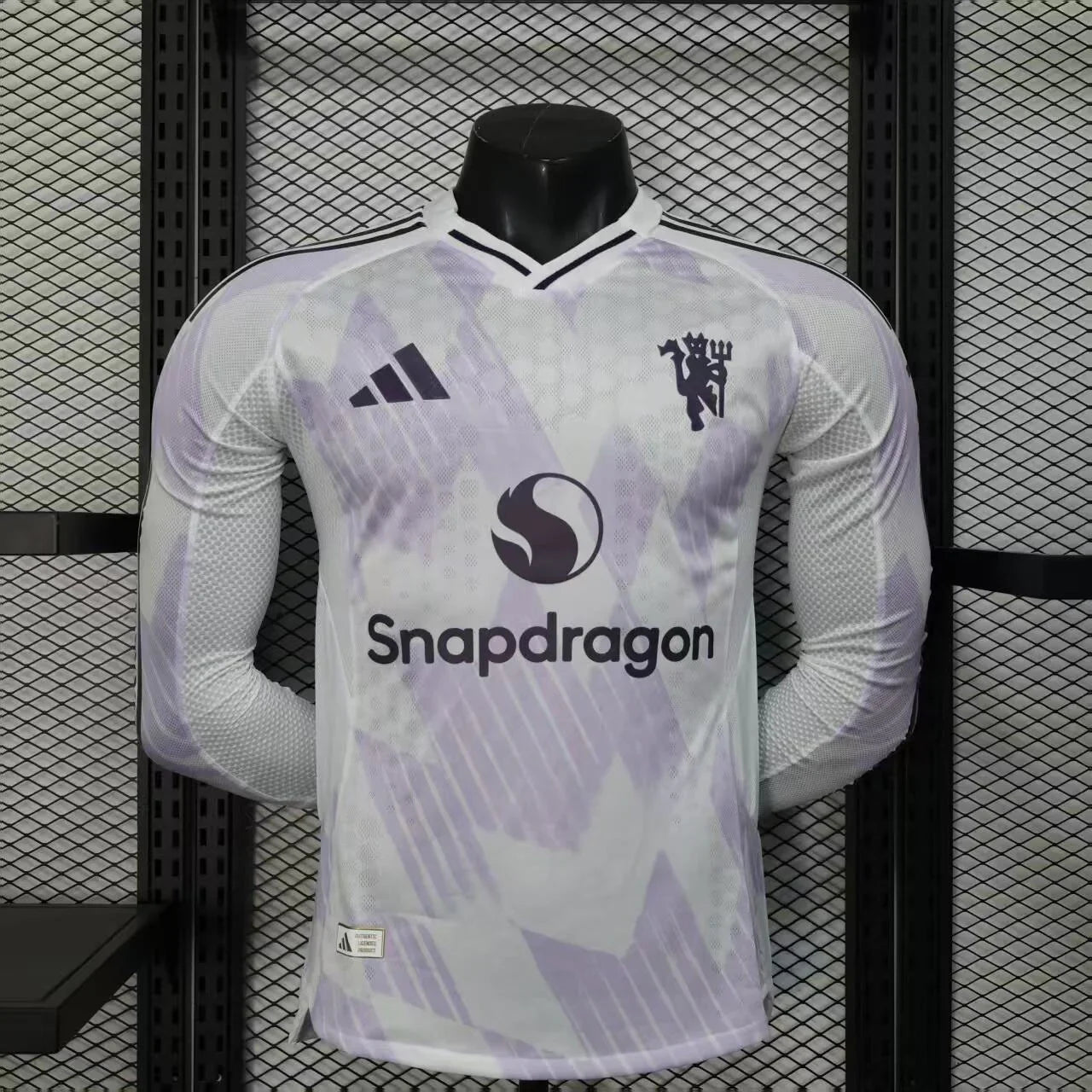 Voetbalshirt Manchester United lange mouw 2025-26