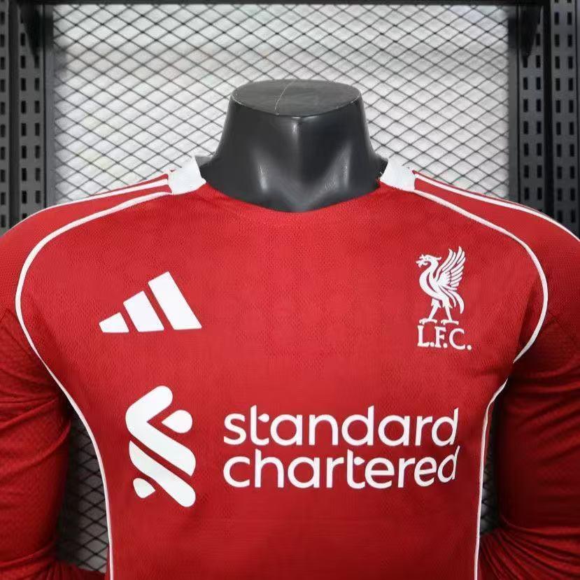 Camisola Liverpool mangas compridas 2025-26