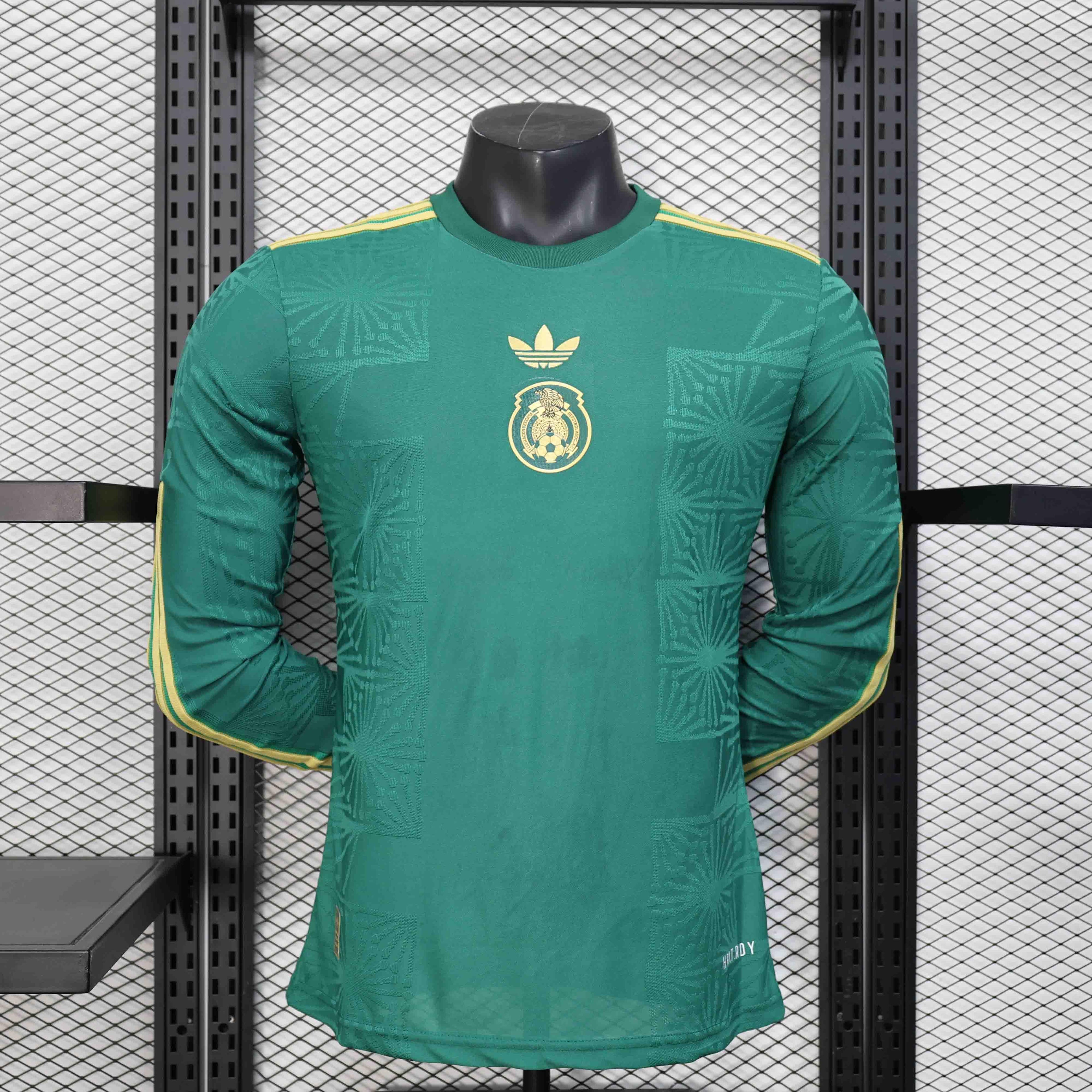 Camisola México conceito mangas compridas 2025