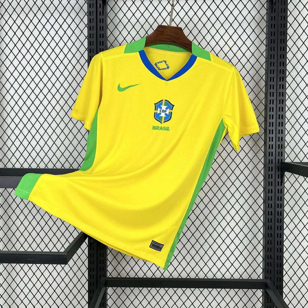 Voetbalshirt Brazilië voetbal thuis 2025 2026