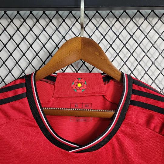 Fotballdrakt Manchester United 2023/24 langærmet