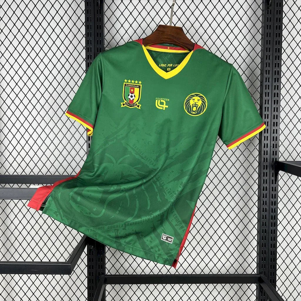 Voetbalshirt Kameroen Afrika Cup 2025-26