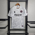 Voetbalshirt Inter Miami seizoen 2023-2024 gelimiteerde editie grijs