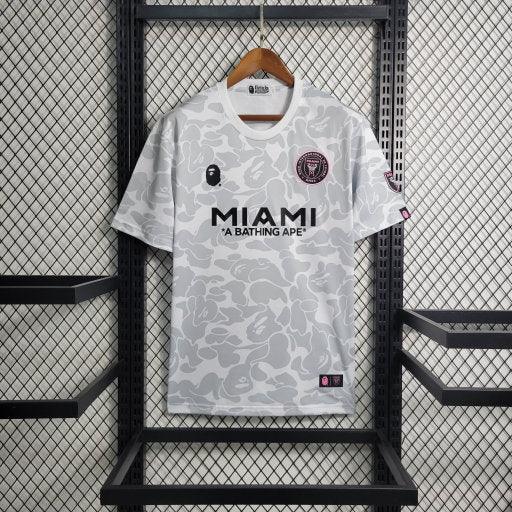 Camisola Inter Miami temporada 2023-2024 edição limitada cinzento