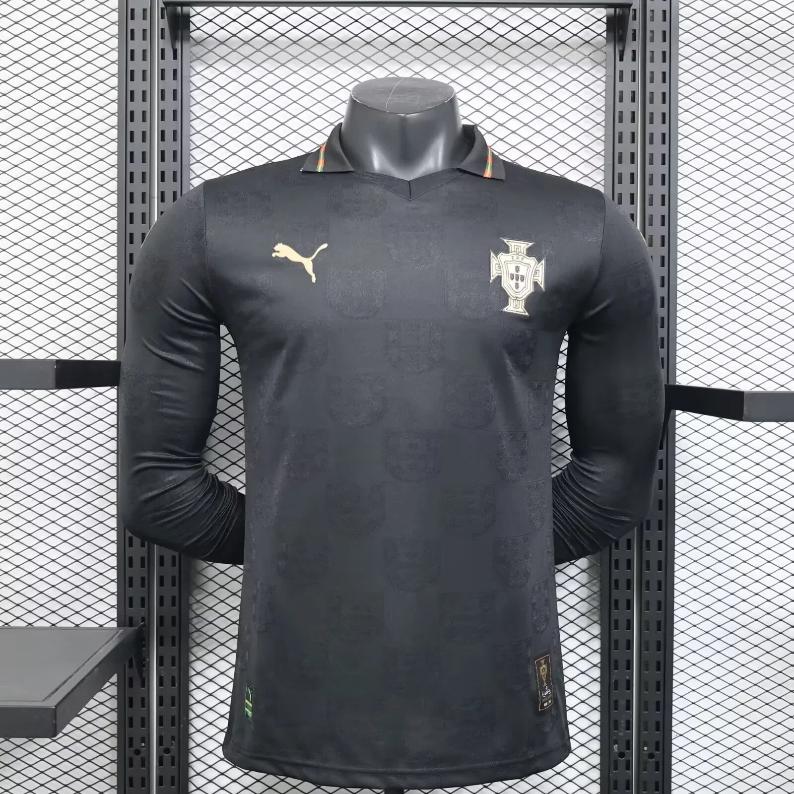 Camisola Portugal fora mangas compridas Copa do Mundo 2026