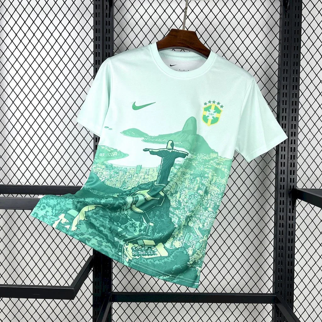 Camisola Brasil conceito 2025-26