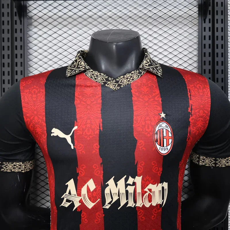 Fotballdrakt AC Milan konsept 2025/26 II