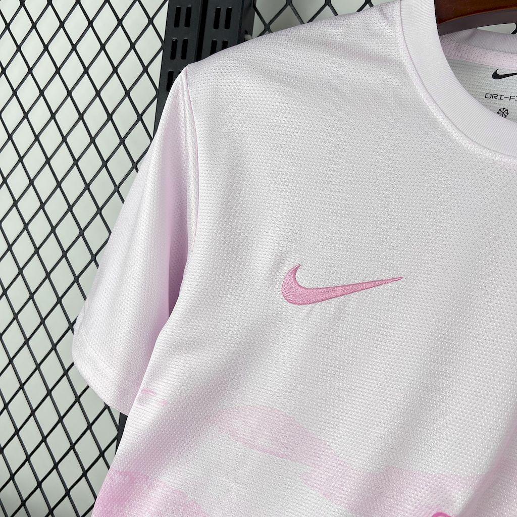 Camisola Brasil Conceito Rosa & Branco 2025-26
