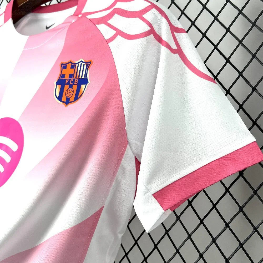 Fotballdrakt FC Barcelona Konsept Rosa & Hvit 2025/26
