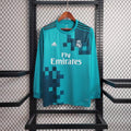 Voetbalshirt Real Madrid 2017 2018 lange mouw retro