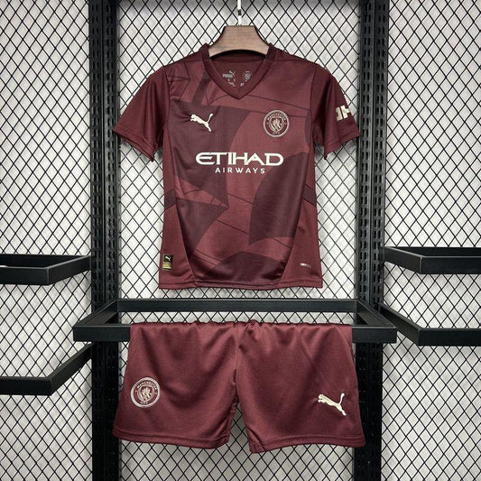Kit Criança Manchester City 2024-25