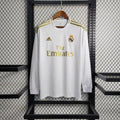 Voetbalshirt Real Madrid 2019 2020 lange mouw retro