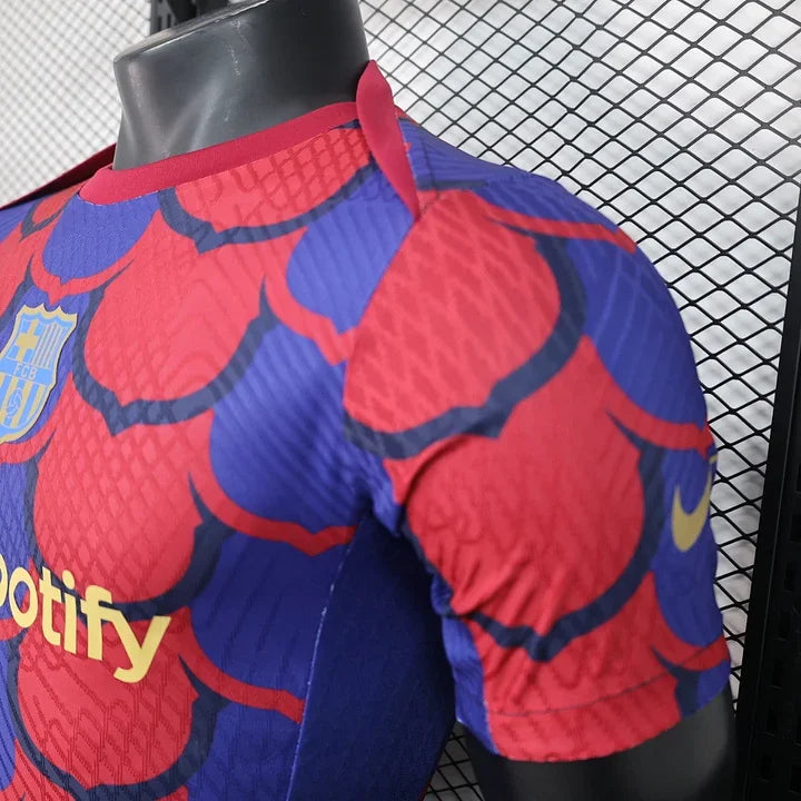 Camisola futebol FC Barcelona 2024 2025 Pré-jogo