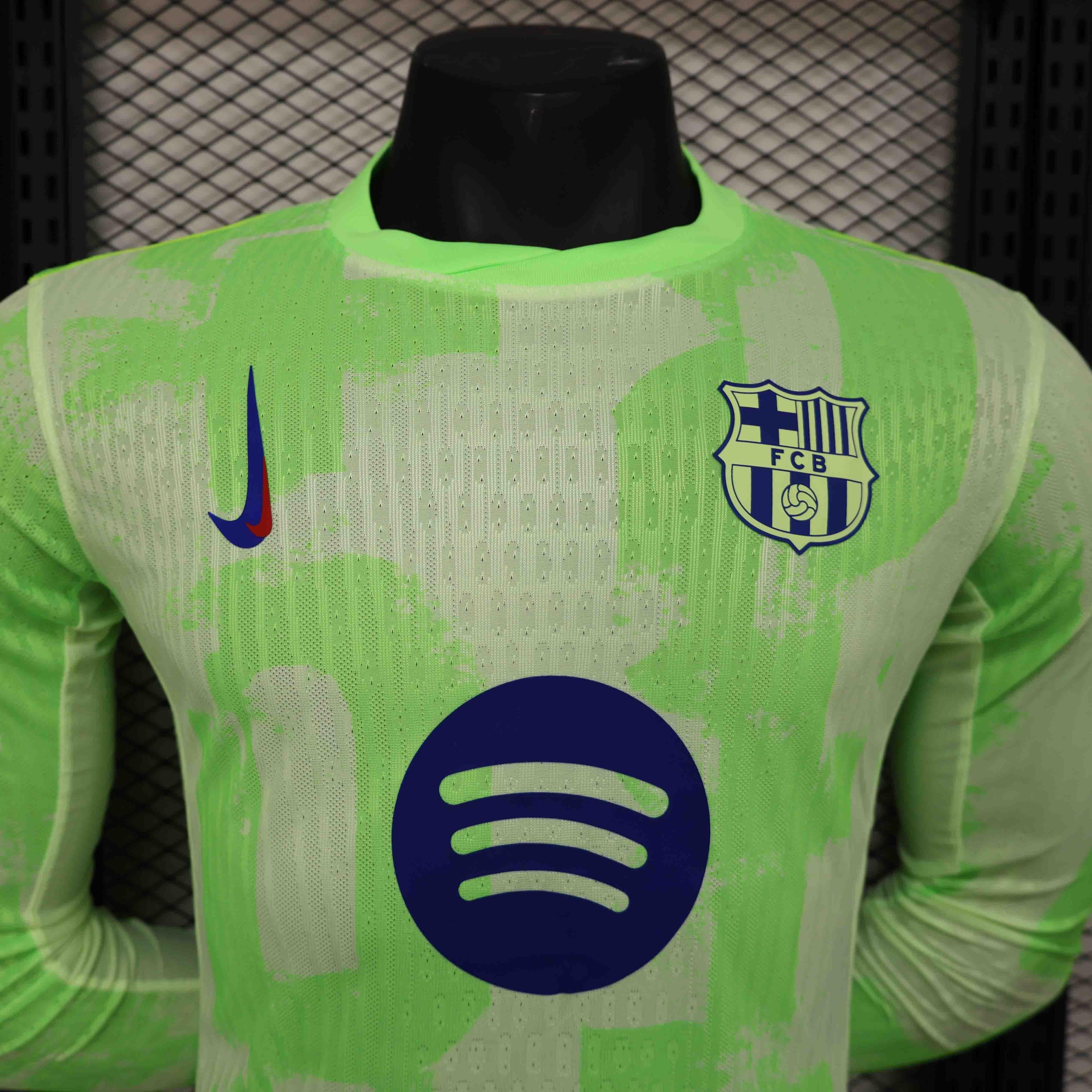 Fotballdrakt FC Barcelona 2024/25 langærmet IV