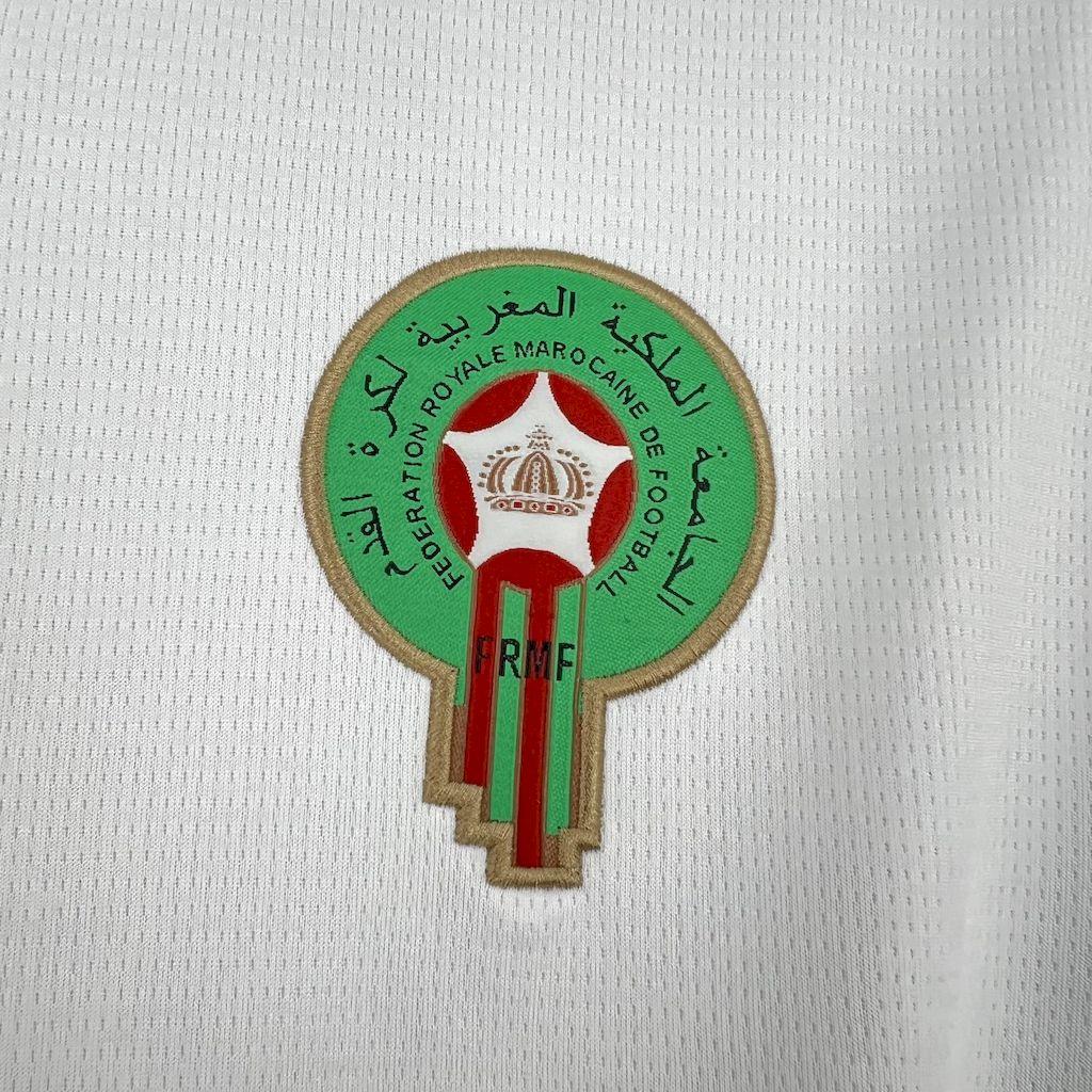 Camisola Marrocos Fora Branco CAN 2025-26
