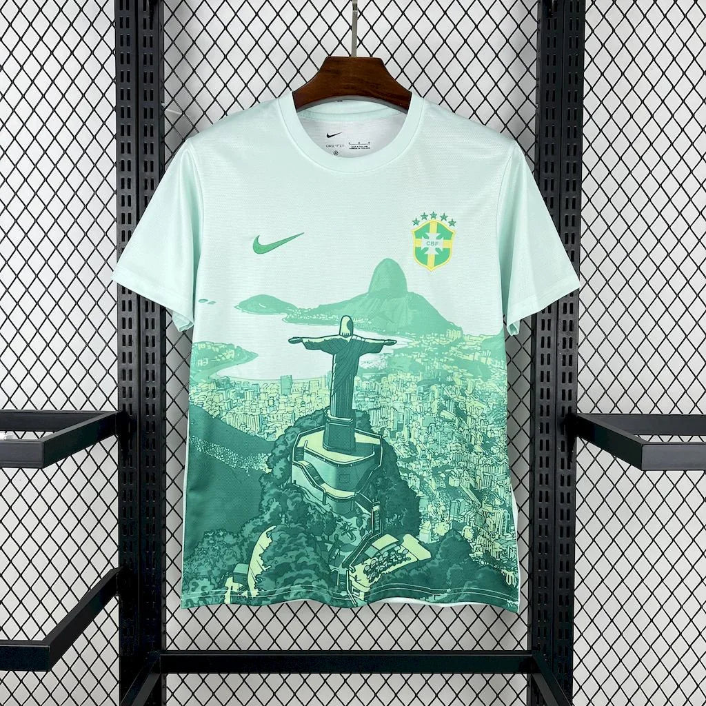 Fotballdrakt Brasil konsept 2025/26 VI