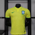 Voetbalshirt Brazilië Concept Groen & Geel 2025-26