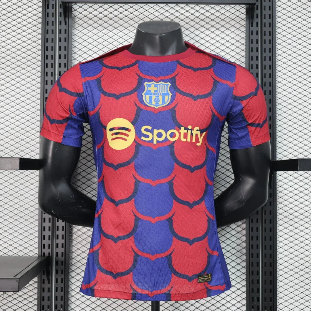 Camisola futebol FC Barcelona 2024 2025 Pré-jogo