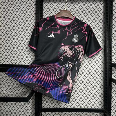 Fotballdrakt Real Madrid Svart Rosa Panter 2024/25