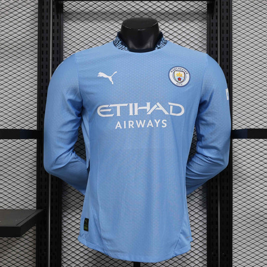 Camisola Manchester City mangas compridas 2024-25