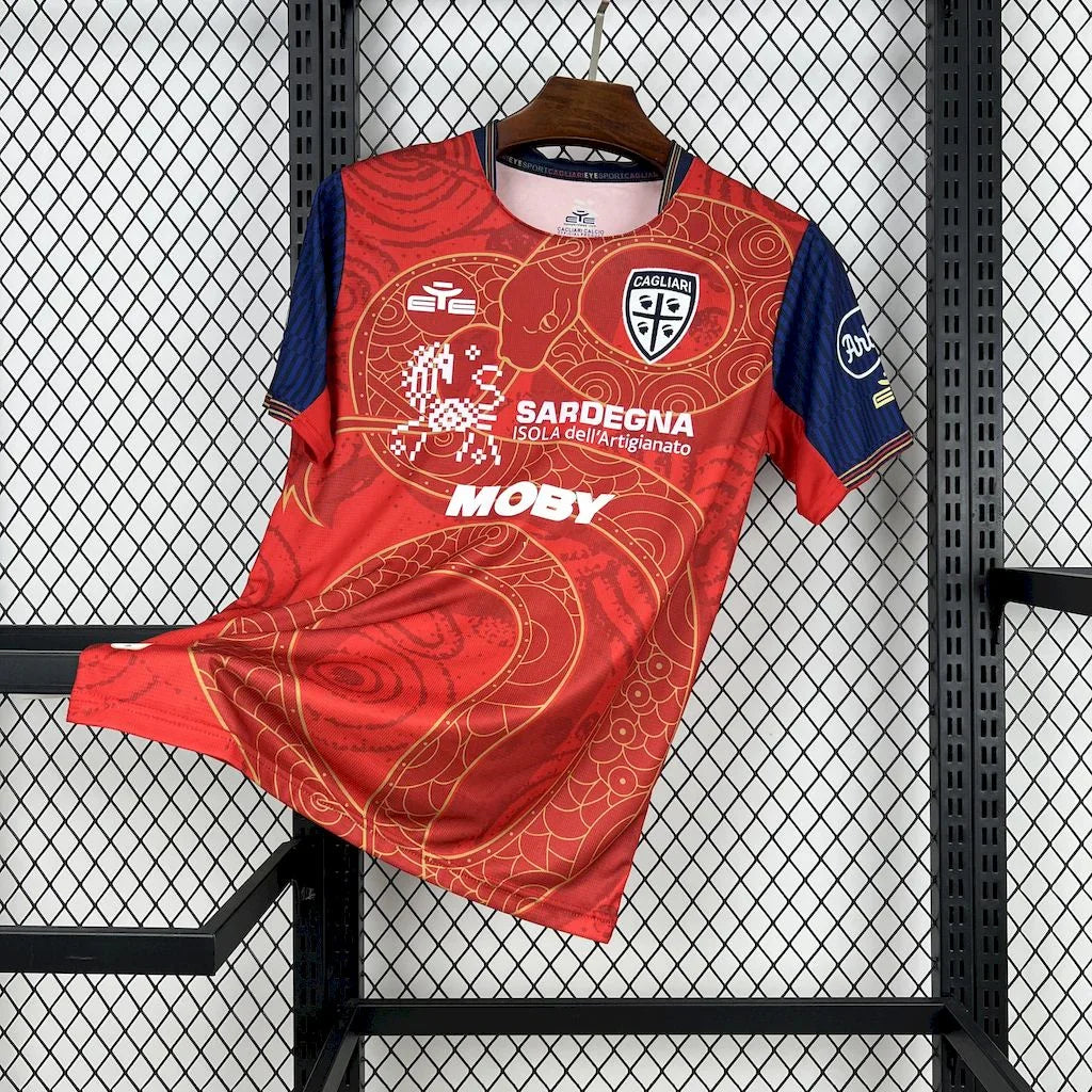Voetbalshirt Cagliari 2025-26