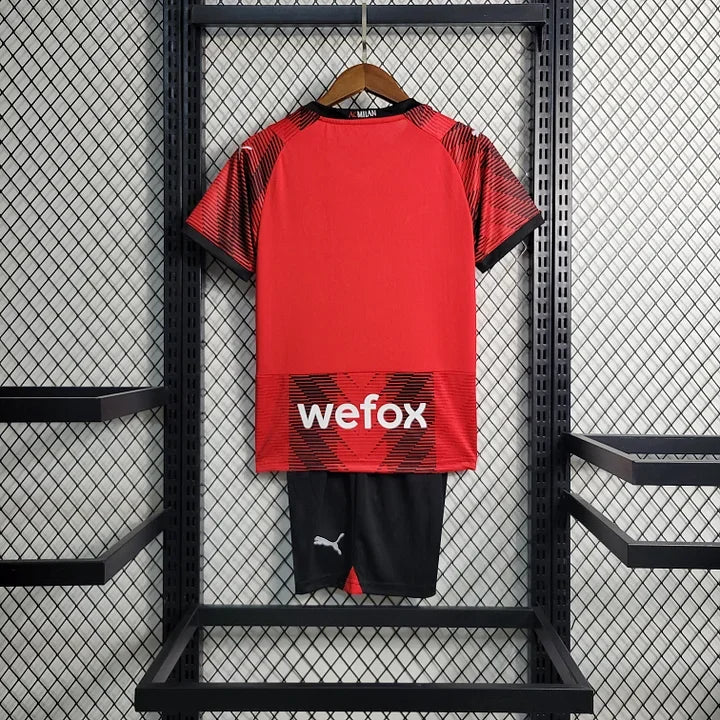 Kit Criança AC Milan 2023 2024